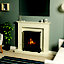 Be Modern Dalmore Chrome effect Fire suite
