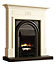 Be Modern Dalston Black Electric fire suite
