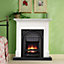 Be Modern Dalston Black Electric fire suite