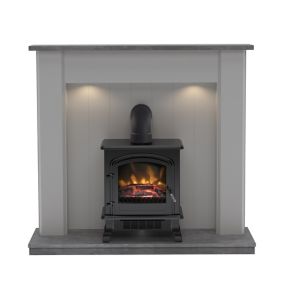 Electric Fireplace suites | Fires, stoves u0026 electric heating | Bu0026Q