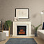 Be Modern Evelina Manila Micro Marble Chrome effect Fire suite