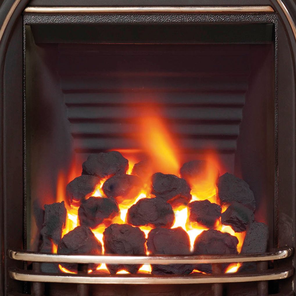 Be Modern Everett multi flue Black Gas Fire