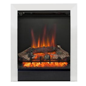 Be Modern Fremont Contemporary 2kW Chrome effect Electric Fire