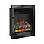 Be Modern Hagen Contemporary 2kW Black Chrome effect Electric Fire