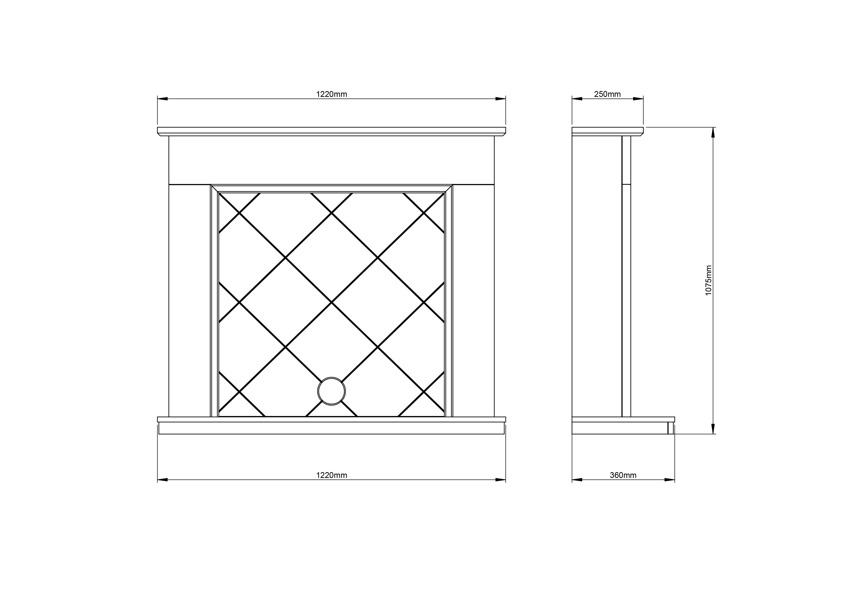 Be Modern Nightingale White, grey & black Freestanding Electric Stove suite