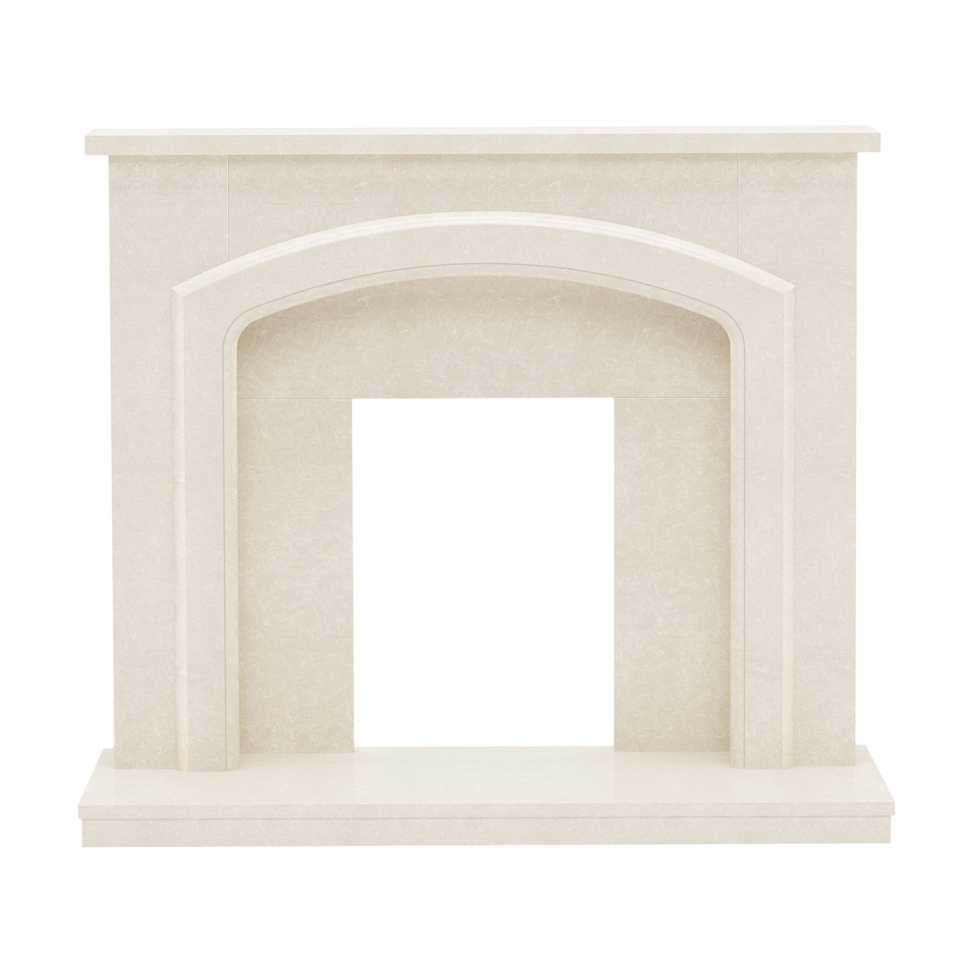 Be Modern Perlita Manila Fireplace surround set DIY at B&Q