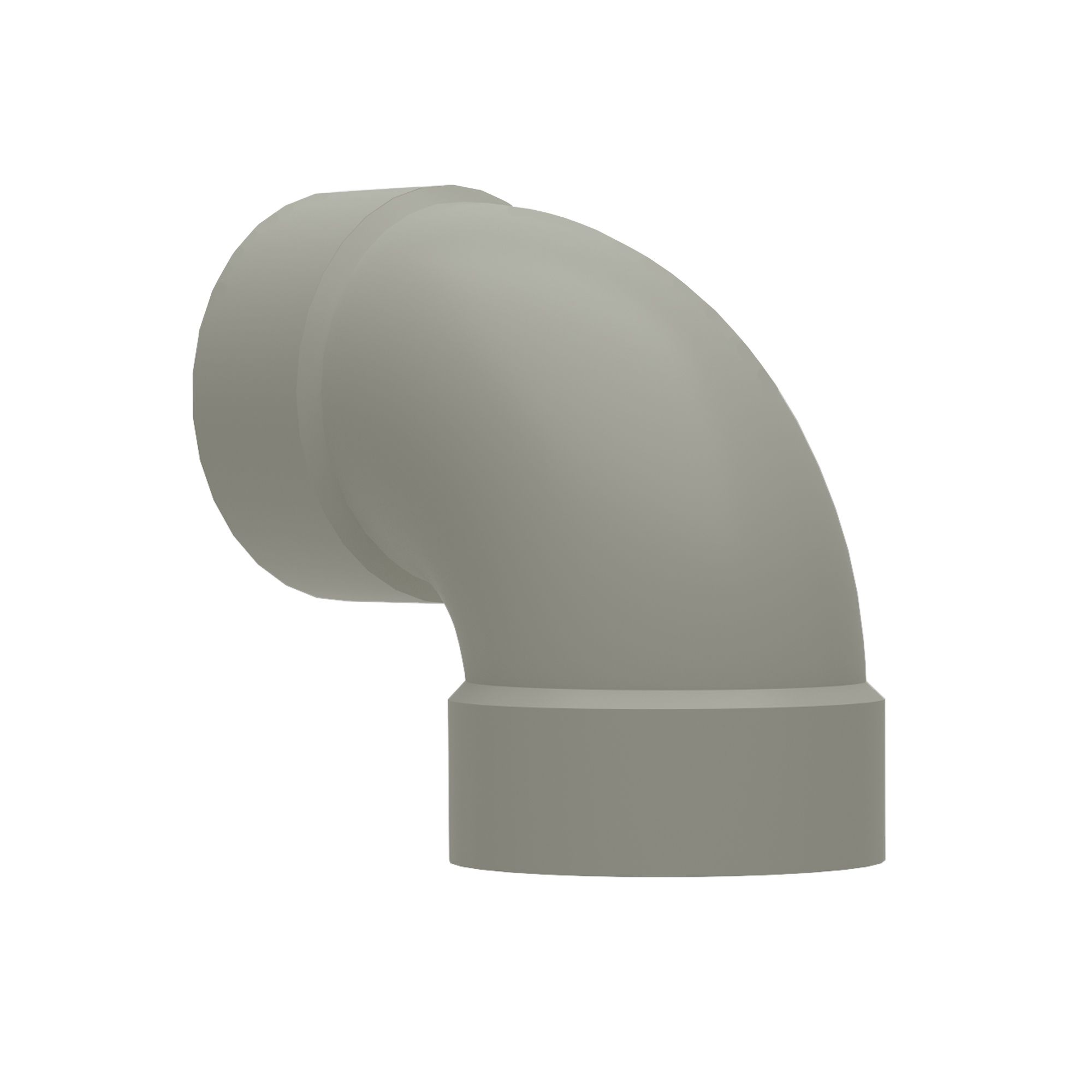 Be Modern Vertical Grey Flue pipe (L)195mm (Dia)122mm | DIY at Bu0026Q