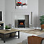 Be Modern Wilmslow Modern 2kW Black Electric Stove