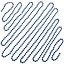 Beadchain & tinsel Navy blue Bead chain 5m