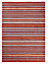 Beatrice Striped Multicolour Rug 230cmx160cm