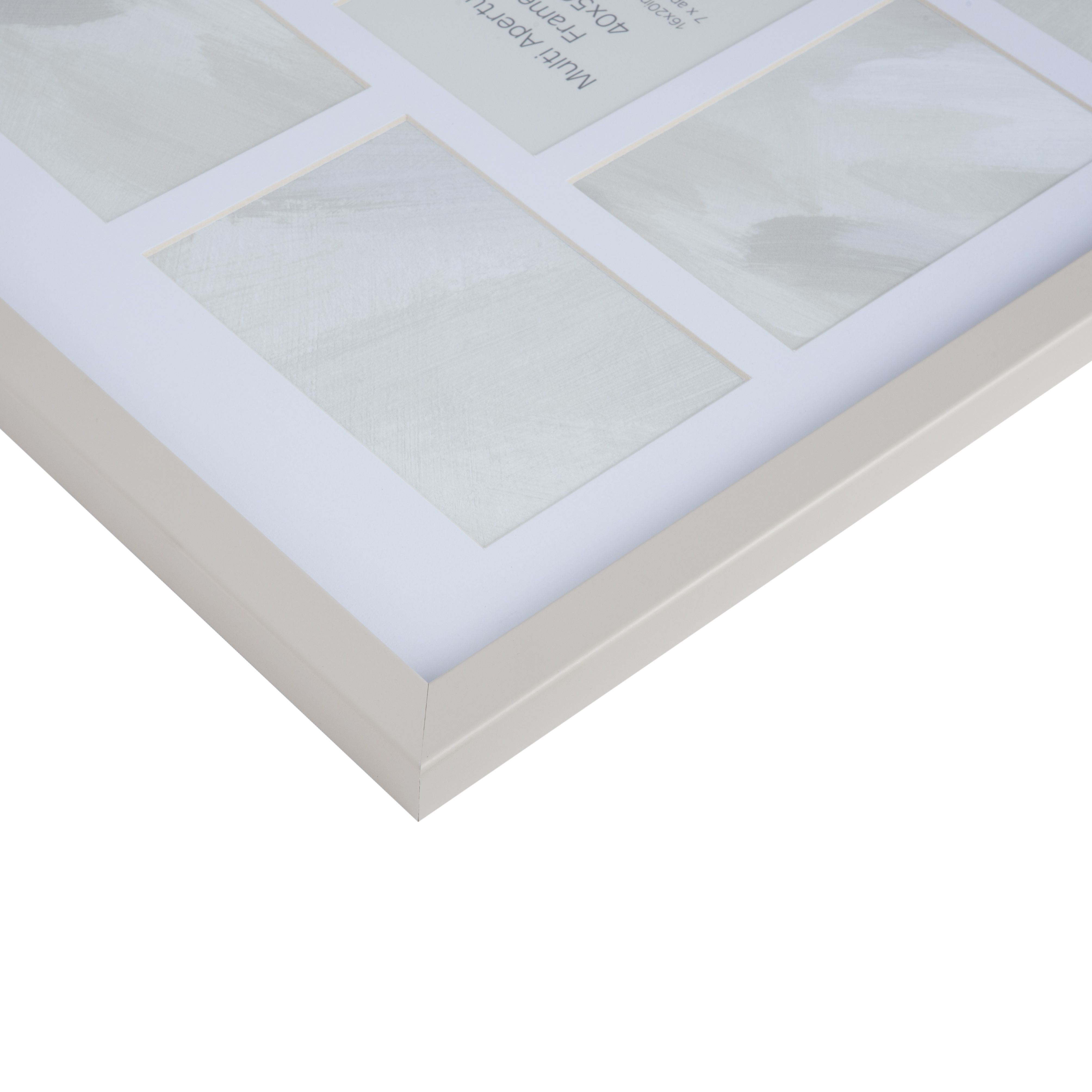 Beige Multi Picture frame (H)54cm x (W)44cm