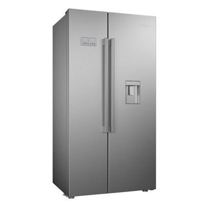 Beko ASD241S Freestanding Frost free Fridge freezer - Silver
