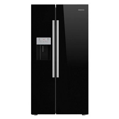 Beko ASN541B Freestanding Fridge freezer - Black