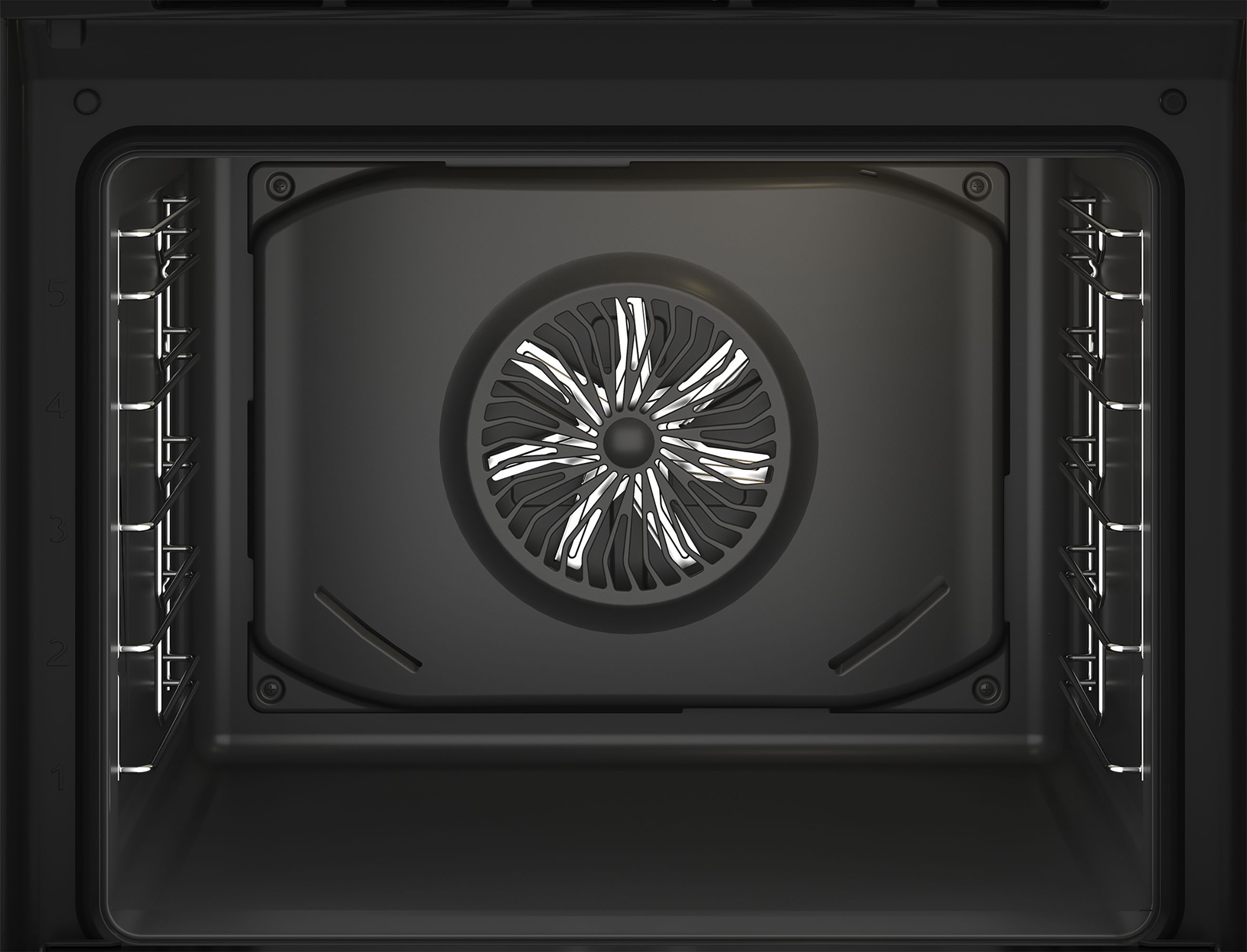 Beko BBIE22300XFP Built-in Pyrolytic Single Oven - Mirrored stainless steel effect
