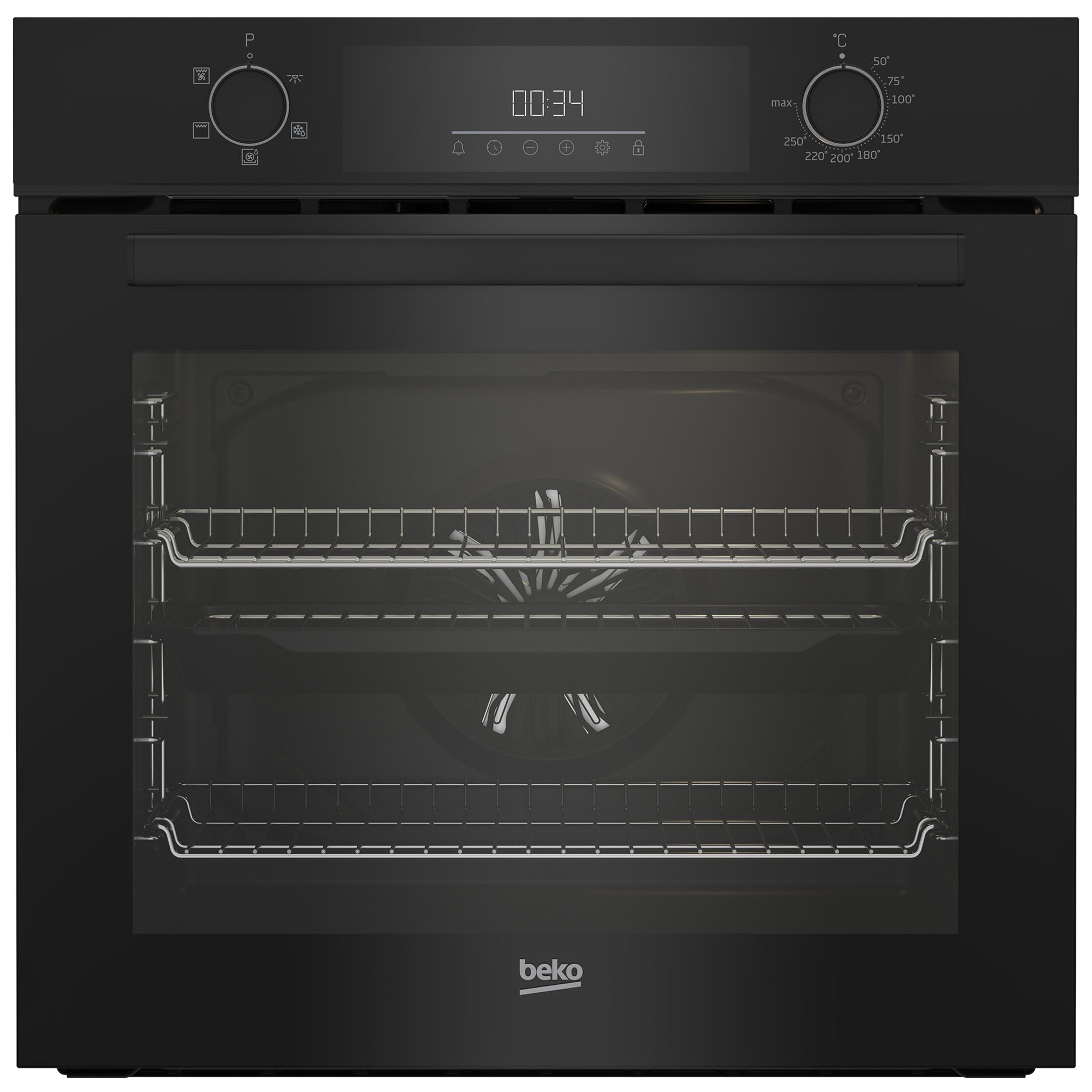 Beko BBIF12300B Built-in Single Fan Oven - Black