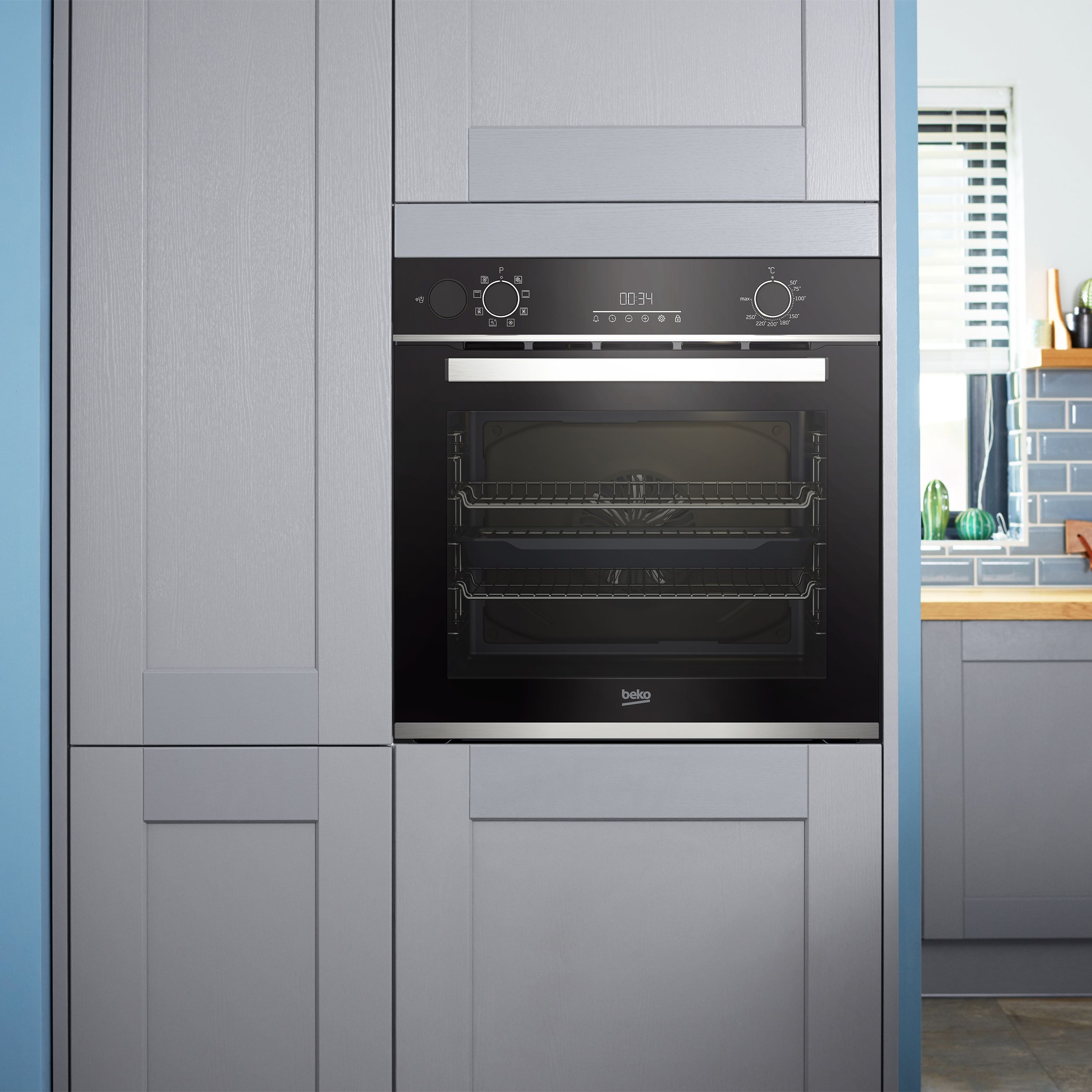B&q integrated oven top
