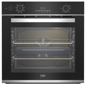 Beko BBIS25300XC Built-in Single Multi-function Oven - Black