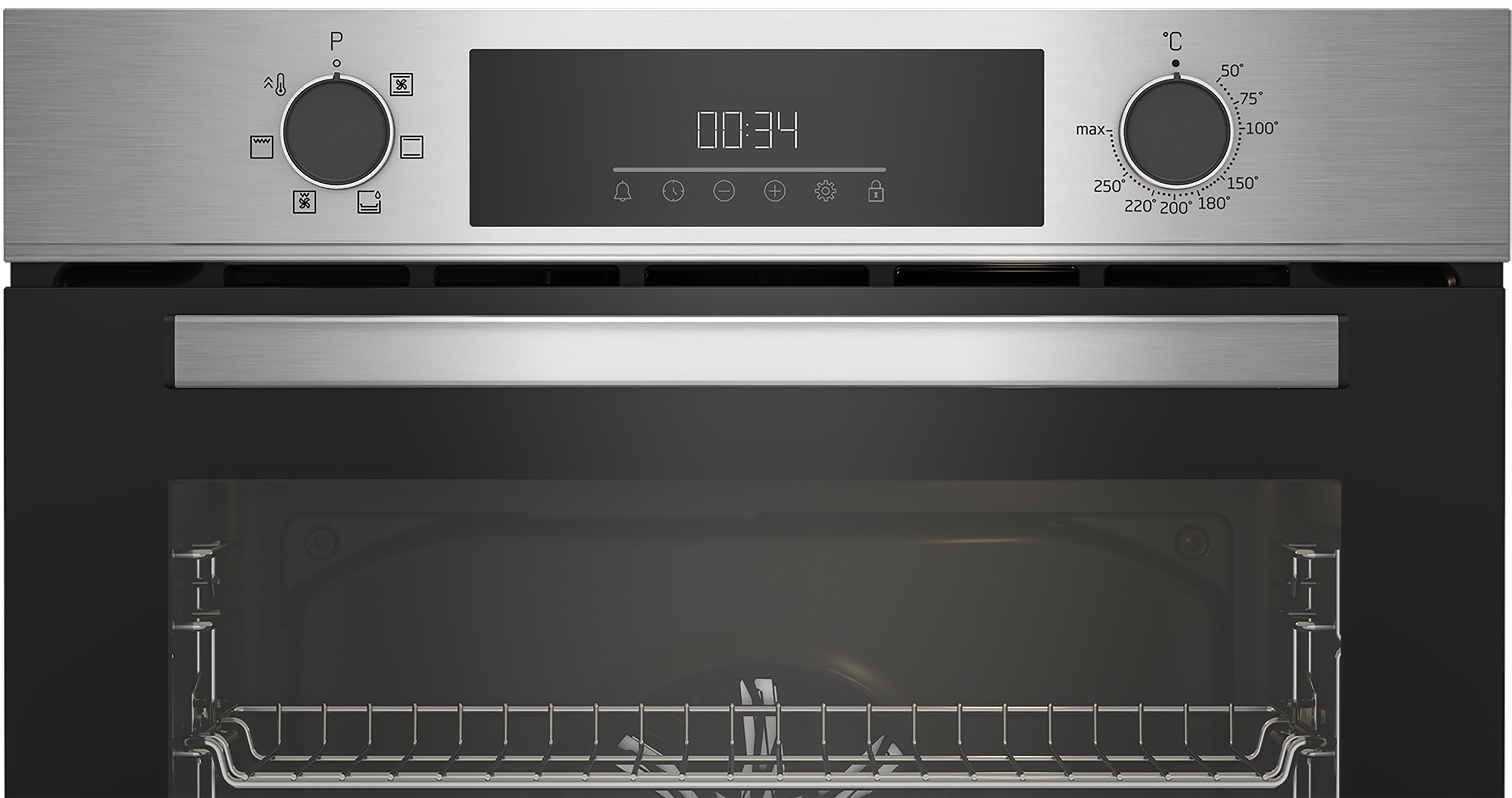 Beko BBQE22300X Built-in Single Multi-function Electric Oven - Stainless steel