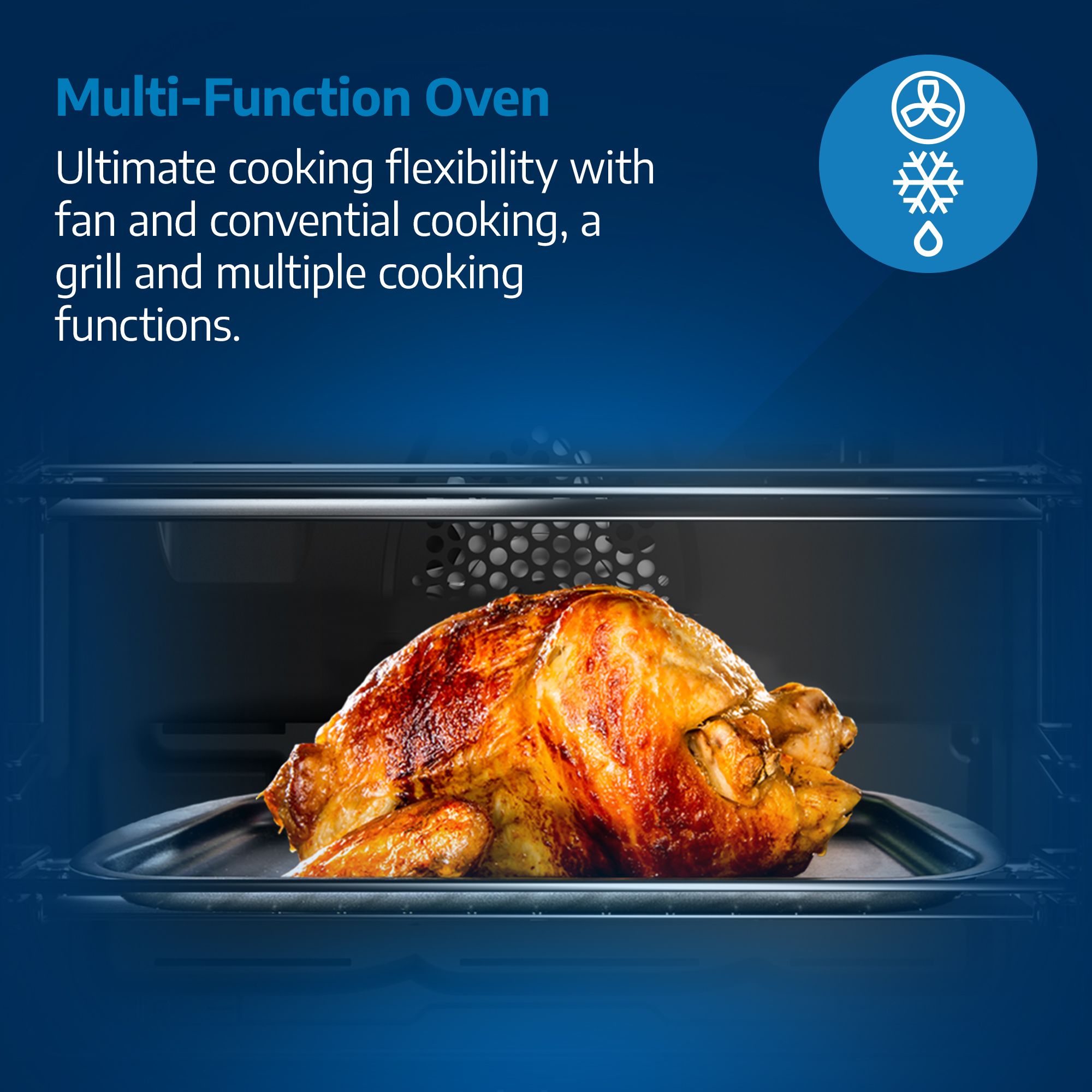 Beko BBQE24300B Built-in Single Multi-function Electric Oven - Black