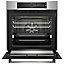 Beko BBQM22400XP Built-in Single Pyrolytic Oven - Stainless steel effect
