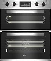Beko BBTQF22300X Built-in Double Oven - Stainless steel