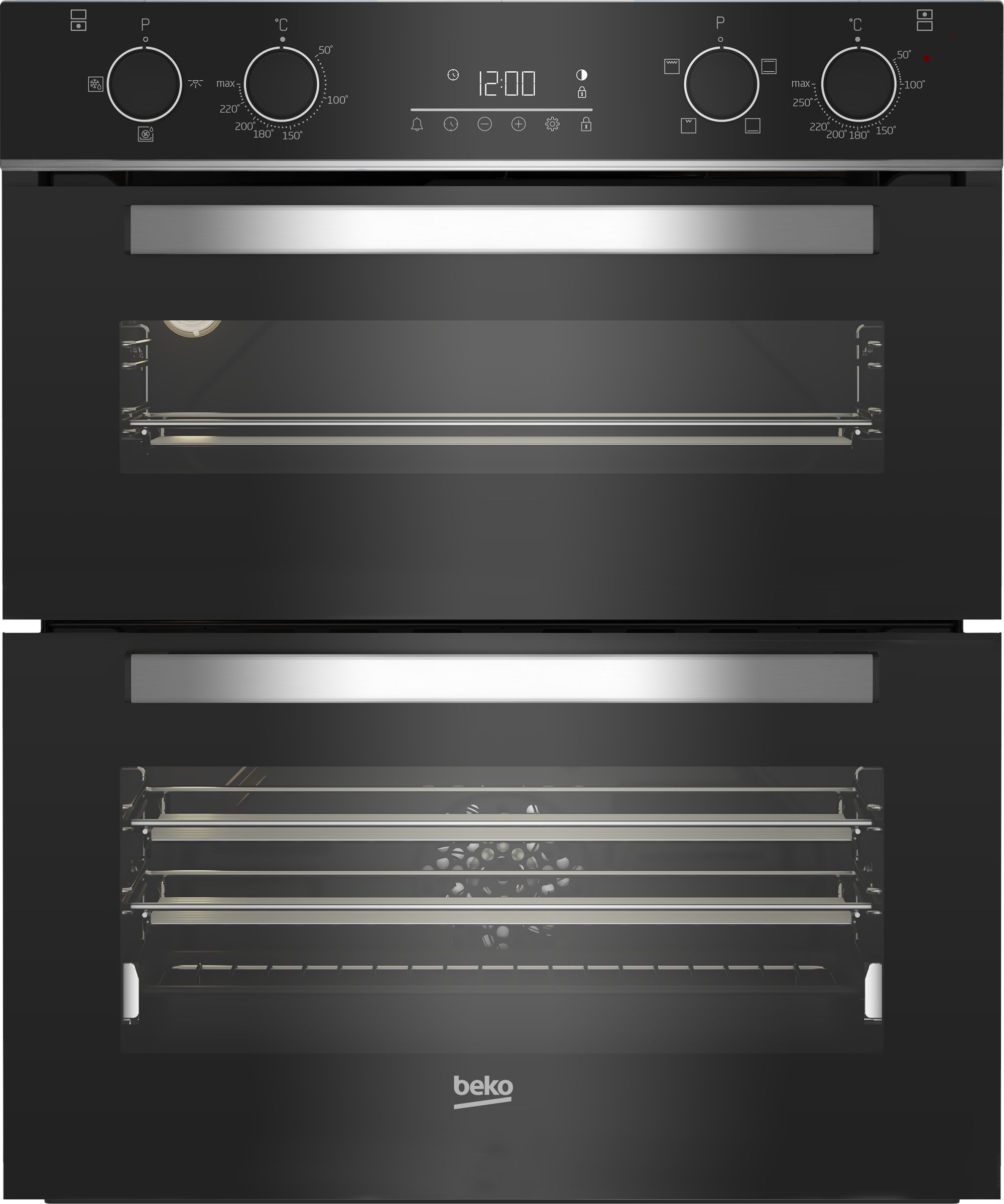 Beko under deals counter double oven