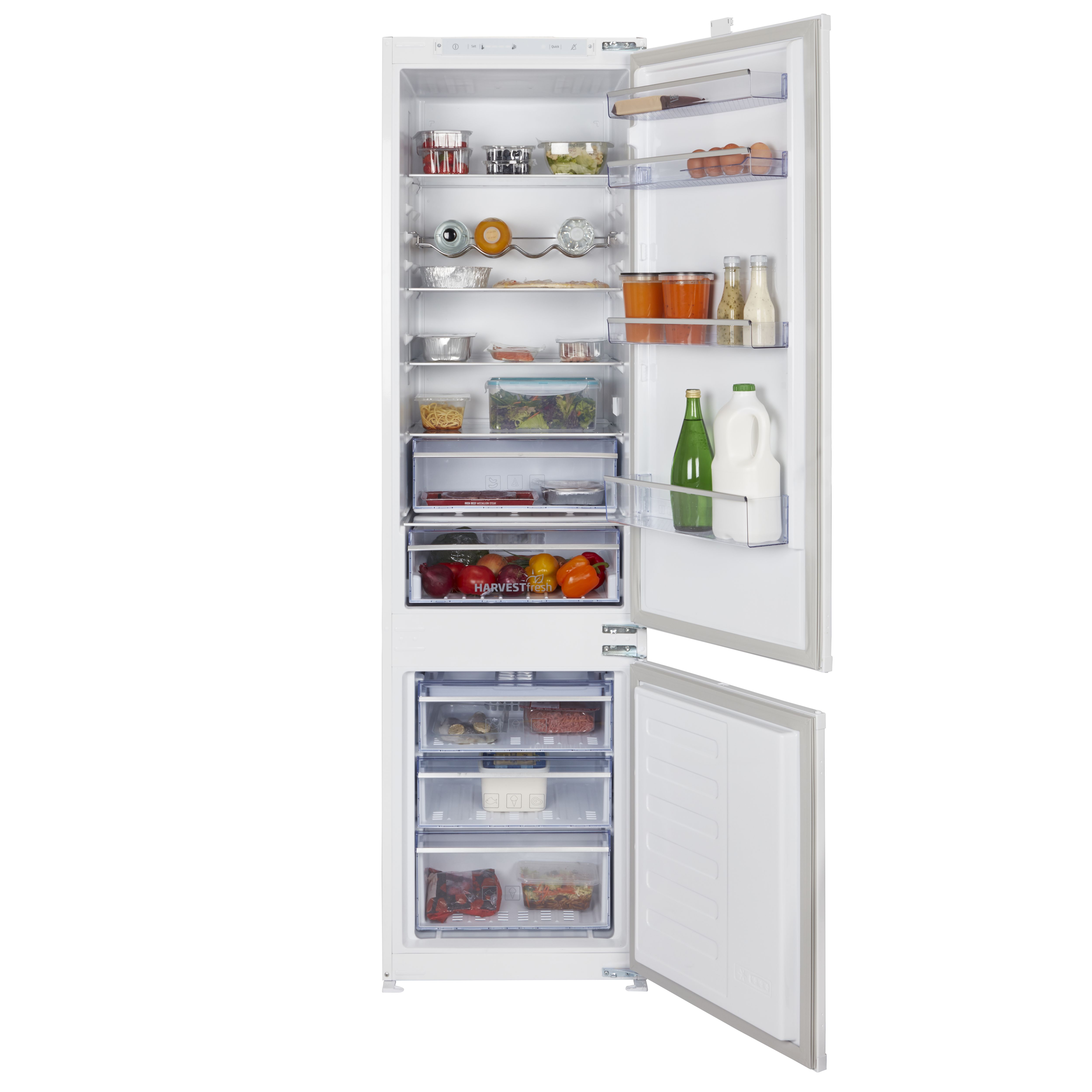 What is an integrated fridge freezer?