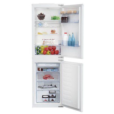 B&q integrated fridge deals freezer