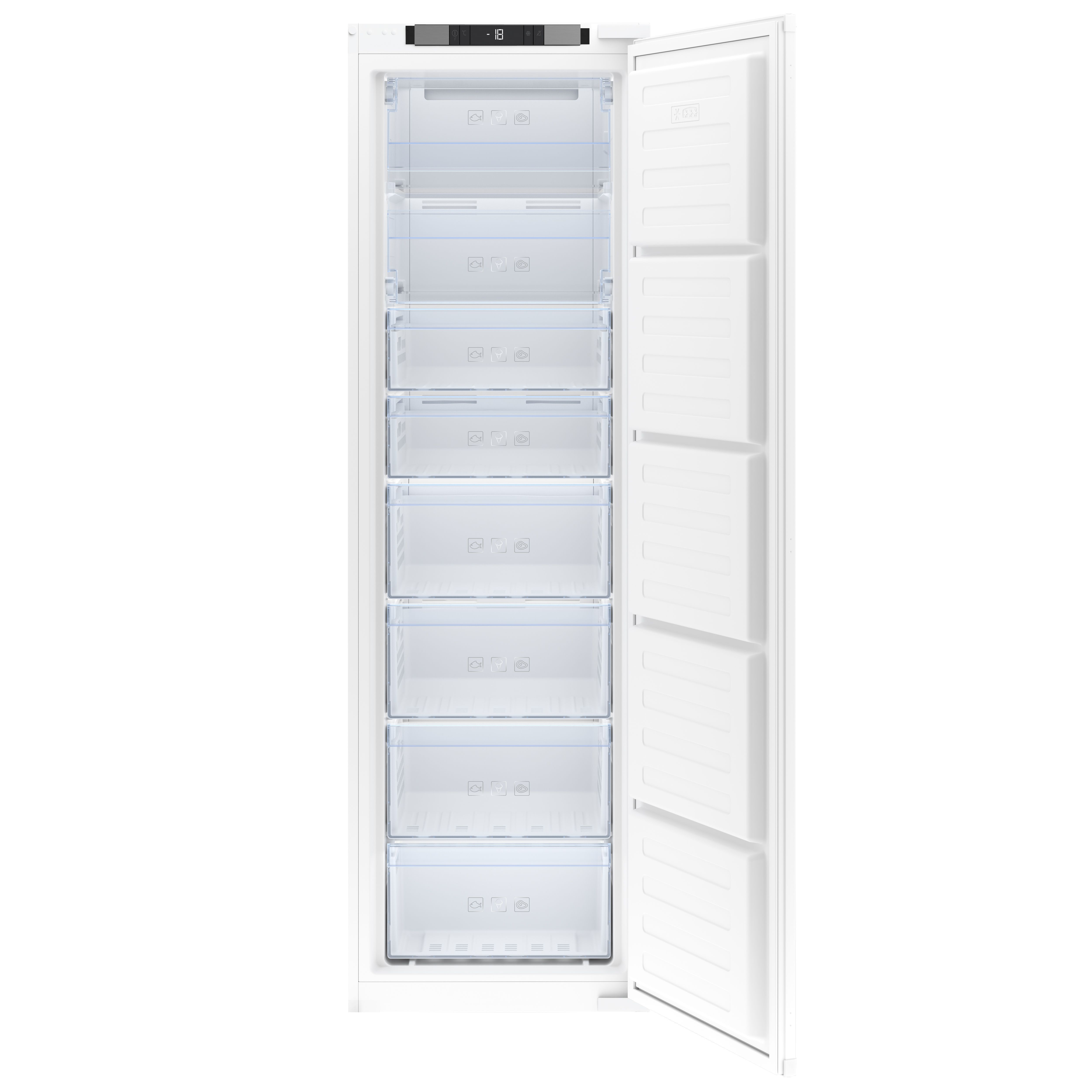 Beko BFFD1577 Integrated Frost free Freezer - White