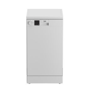 Beko DFS05Q10W Freestanding Slimline Dishwasher - White