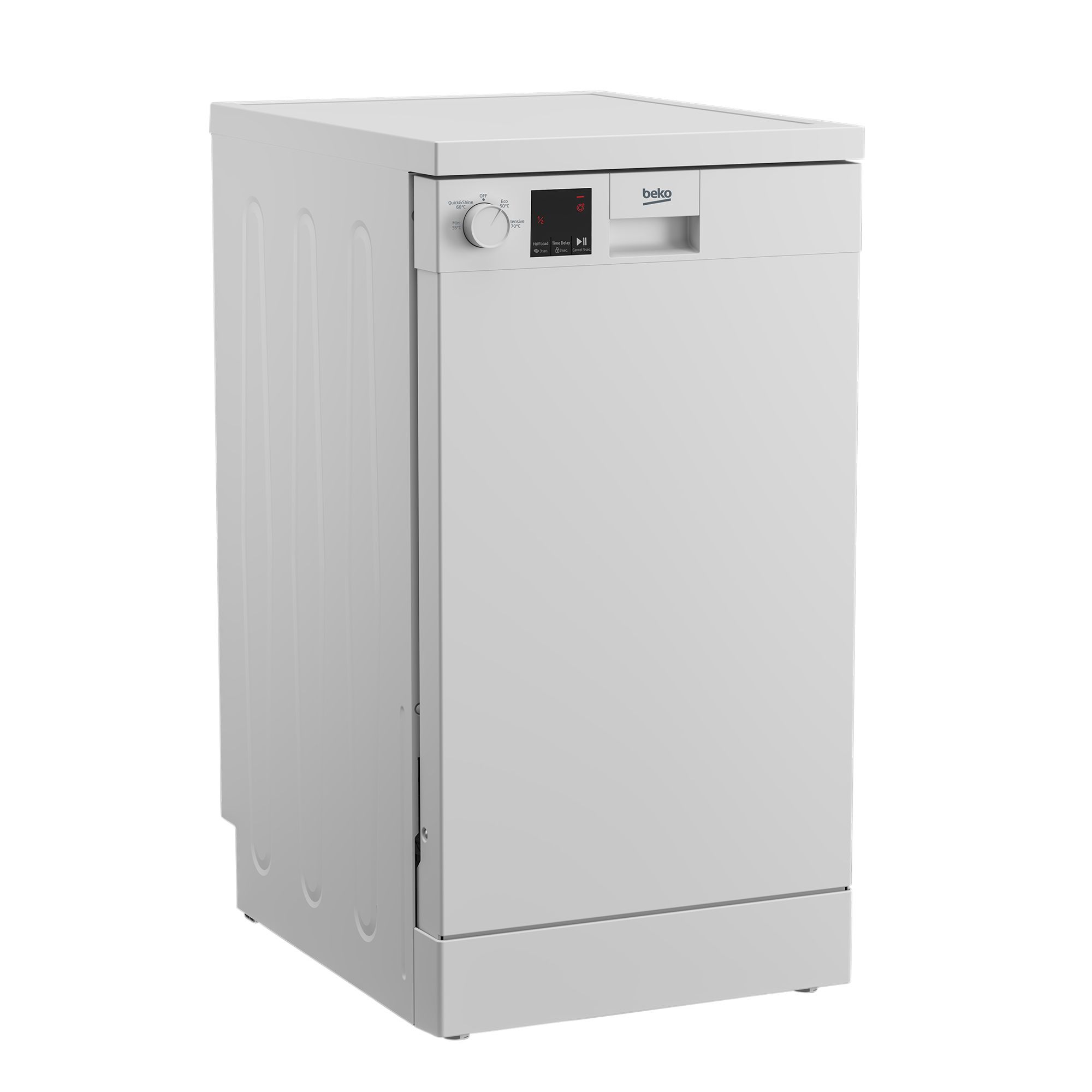 Beko fashion dfs04010s slimline dishwasher