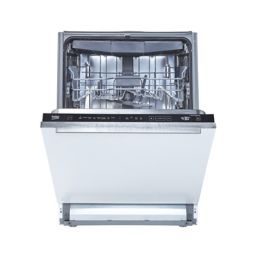 Beko DIN48Q20 Integrated Black & white Full size Dishwasher