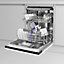 Beko DIN48Q20 Integrated Slimline Dishwasher - White