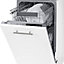 Beko DIS28Q20 Integrated Slimline Dishwasher - White