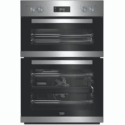 Beko Double Multifunction Oven & induction hob pack - Black