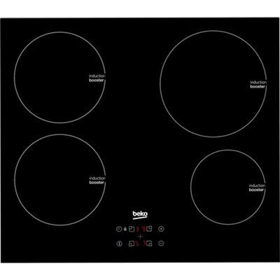 Beko Double Multifunction Oven & induction hob pack - Black