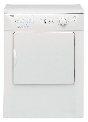 Beko DRVT61W Freestanding Tumble dryer - White