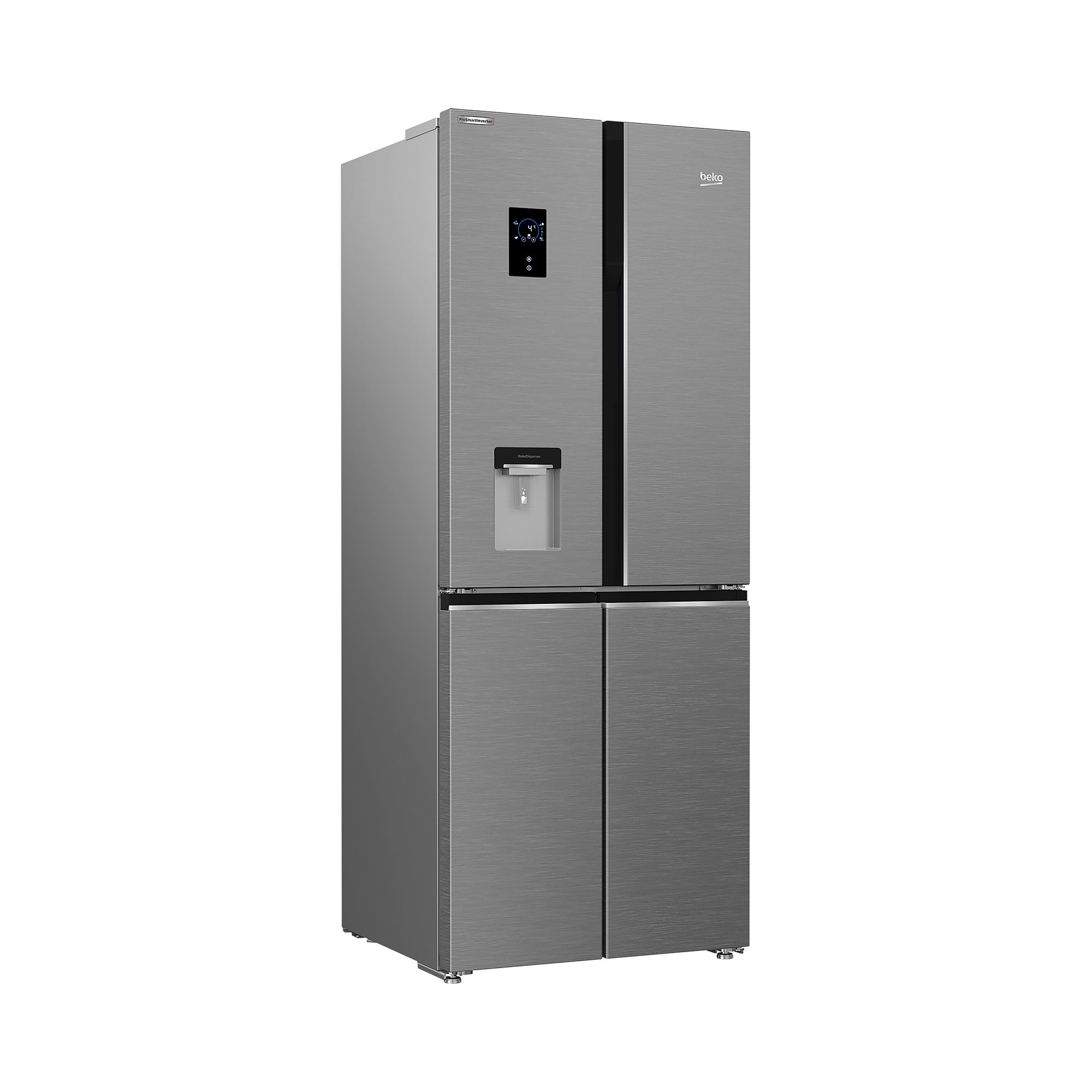 Beko GNE480EC3DVX American Style Freestanding Fridge Freezer | DIY At B&Q