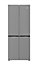 Beko GNE480IC3VPX Brushed Steel Freestanding Fridge freezer