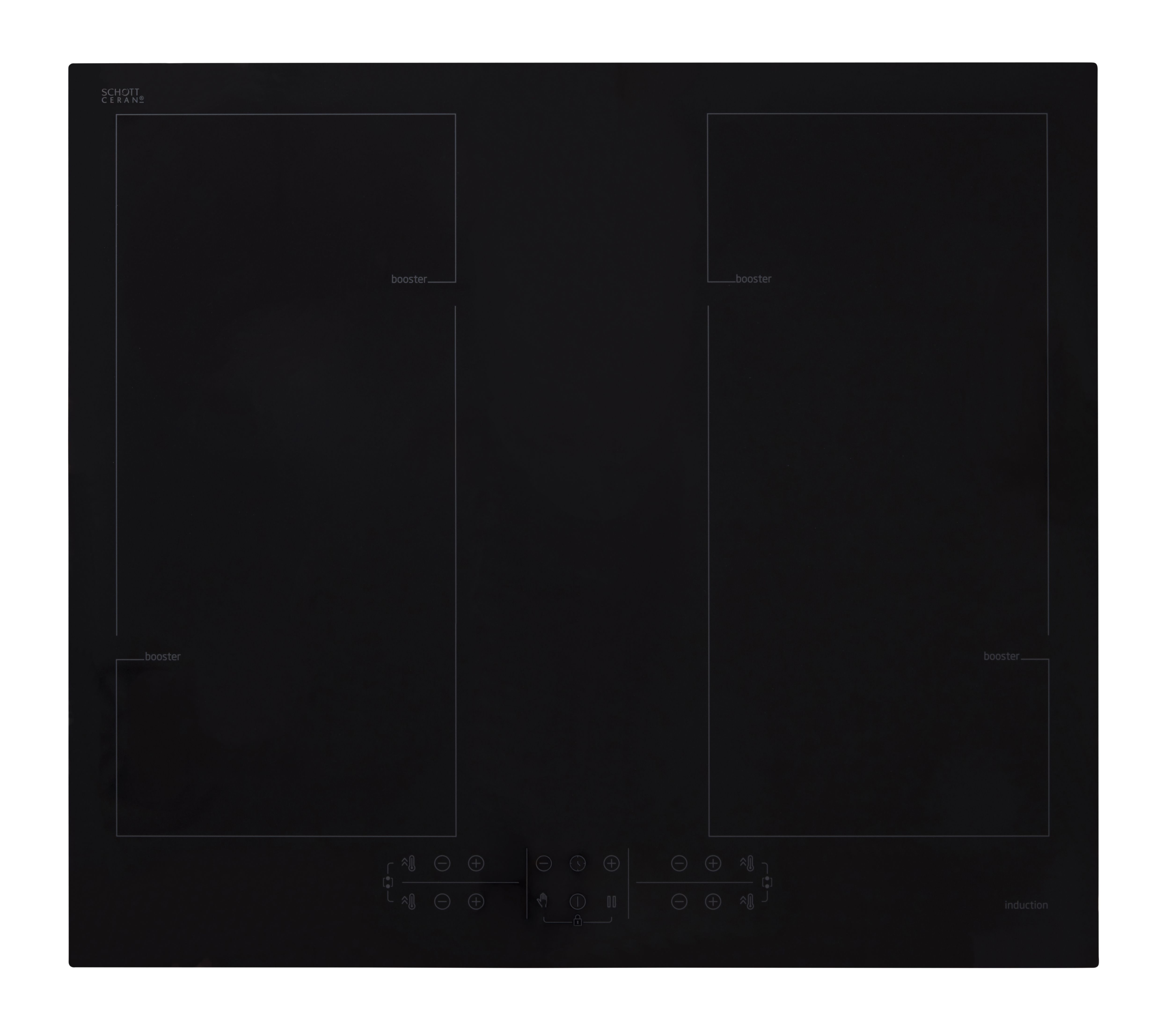 Beko HQI 64200 F2MT 65.5cm Induction Hob - Black