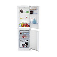 Beko ICQFD155 Integrated Frost free Fridge freezer - White