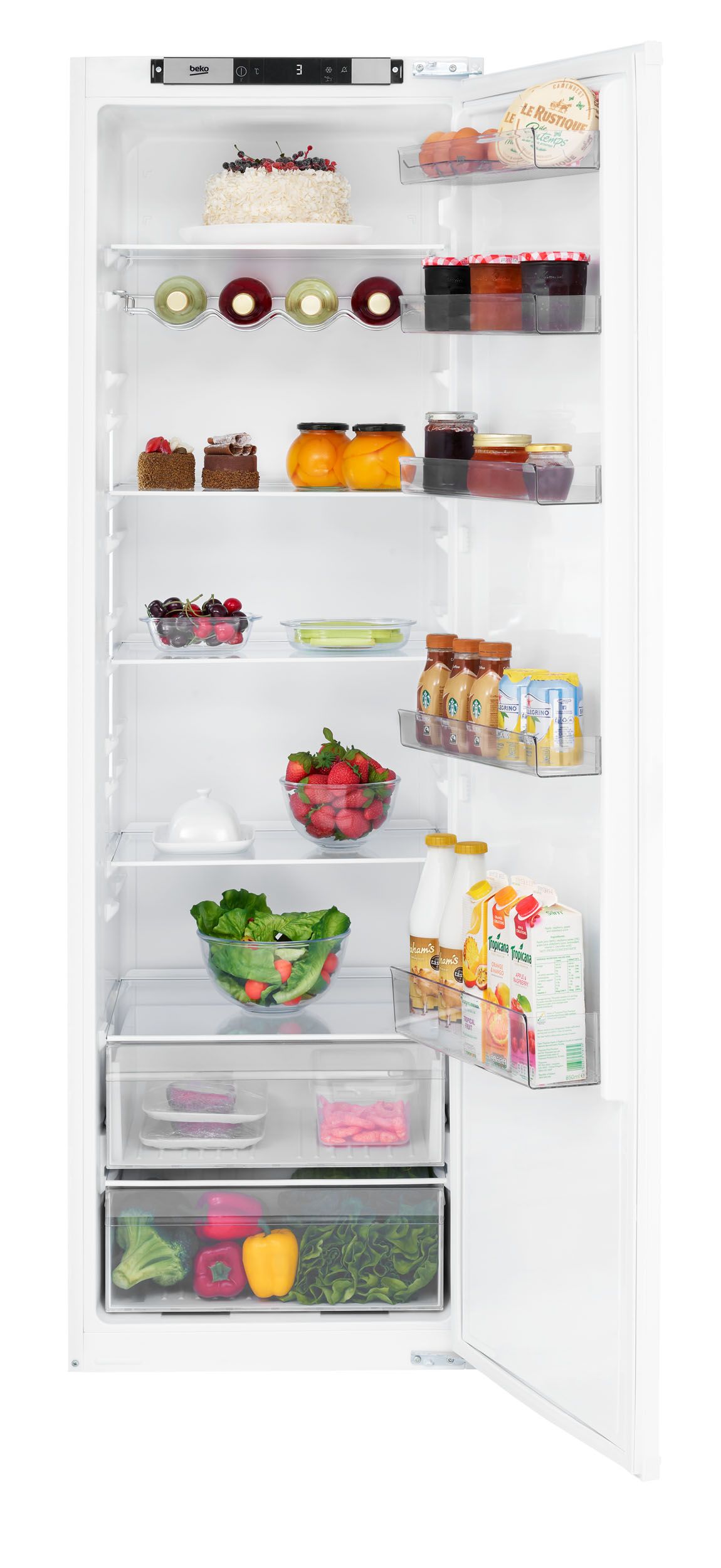 Beko Integrated Fridge - White