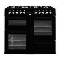 Beko KDVF100K Freestanding Electric Cooker with Gas Hob