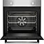 Beko QBSE222X Built-in Multifunction Oven & hob pack - Stainless steel