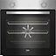 Beko QBSE222X Stainless steel Built-in Multifunction Oven & hob pack