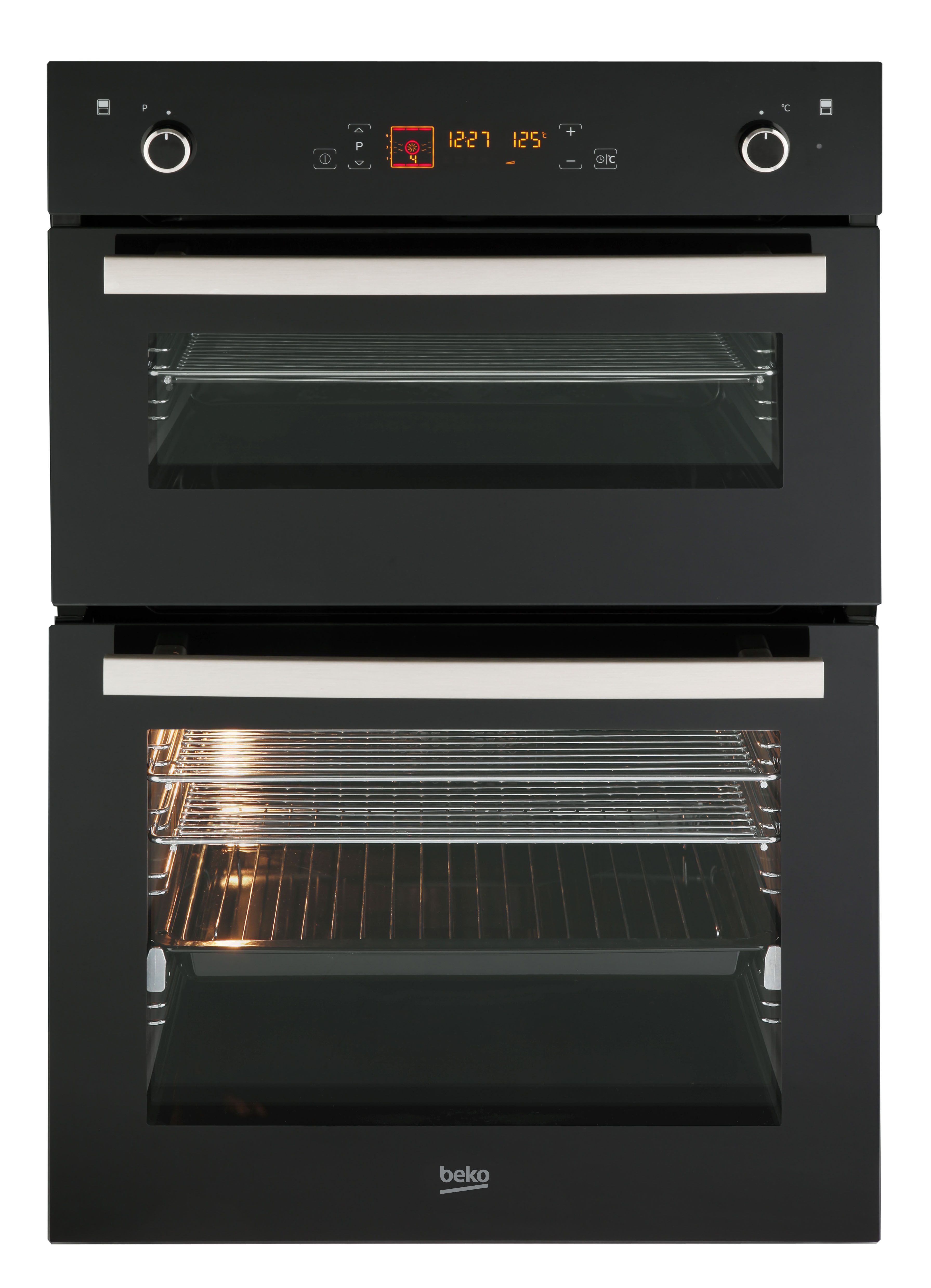 Beko QDM246B Black Electric Double Double Oven | DIY At B&Q