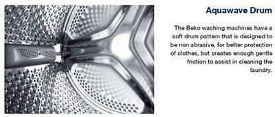 Beko QWM84 Built-in 1400rpm Washing machine - White