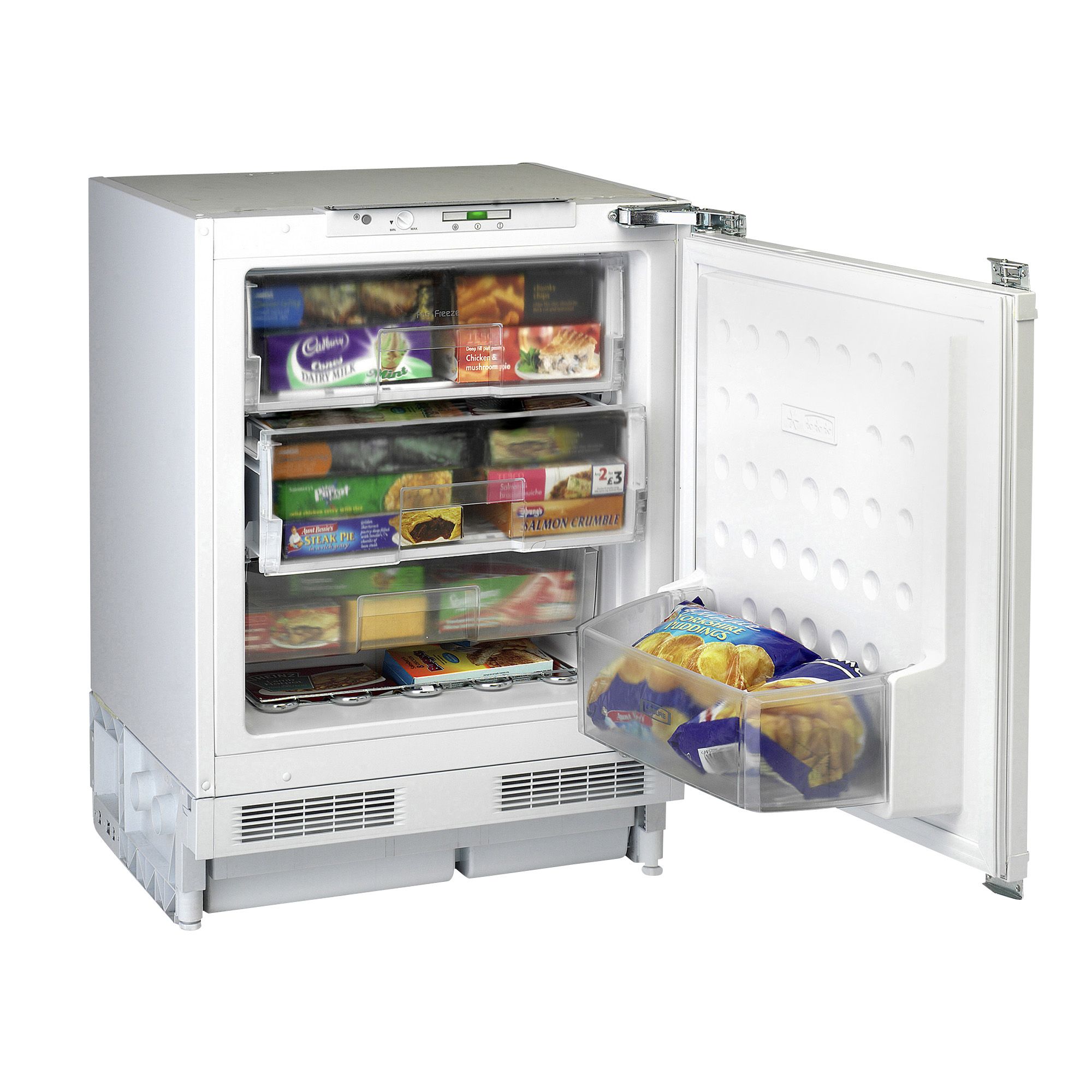 Beko QZ32 Integrated Manual defrost Freezer - White