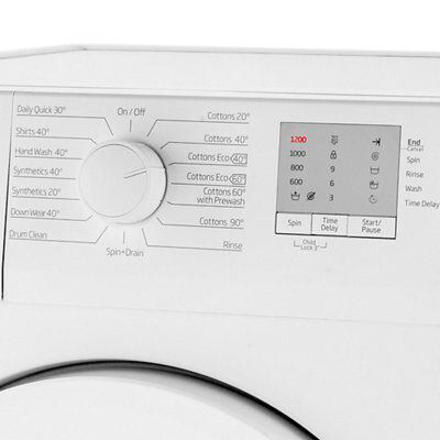 Beko WTG720M1W Freestanding 1200rpm Washing machine - White