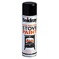 Beldray Black Matt Multi-surface Spray paint, 450ml